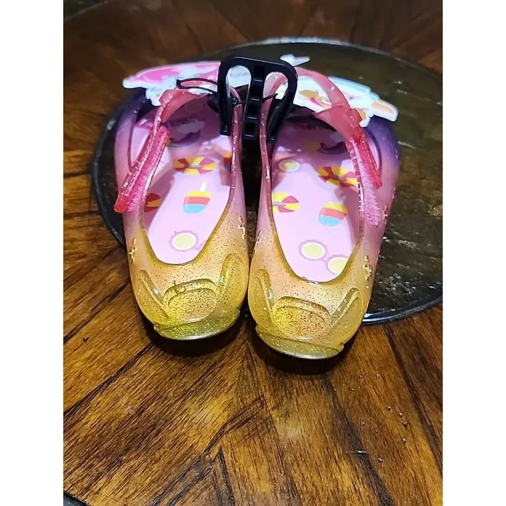 Nickelodeon Paw Patrol Toddler Little Girls Jelly Pink Shoes Skye Everest Siz 12